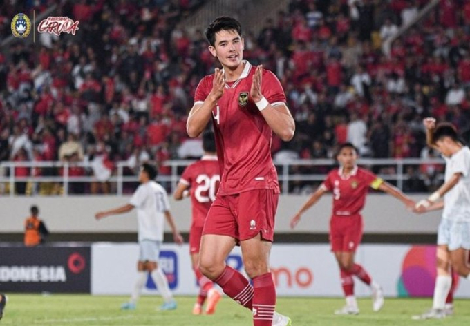 U23 Indonesia thắng 9-0 U23 Đài Bắc Trung Hoa trong trận ra quân
