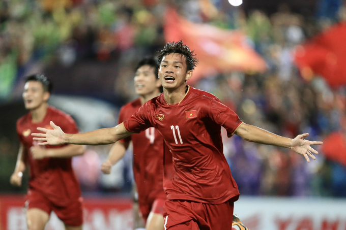Bùi Vĩ Hào ghi bàn thắng quyết định giúp U23 Việt Nam đánh bại U23 Yemen