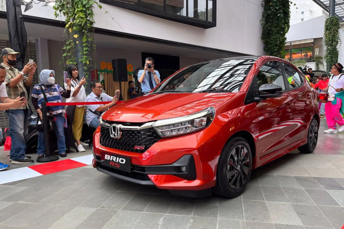 Honda Brio là mẫu xe đứng Top doanh số nhiều năm tại Indonesia.