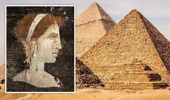 Hình ảnh của nữ hoàng Cleopatra qua nét vẽ của người thời xưa. (Ảnh: Internet)