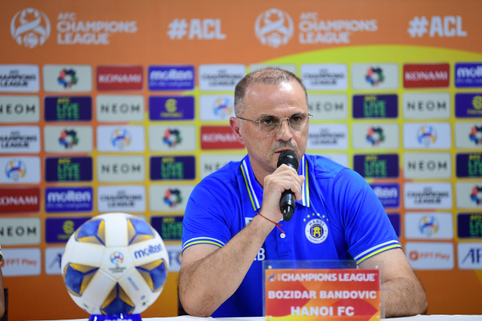 HLV Bandovic tiết lộ CLB Hà Nội đã có sự chuẩn bị cho AFC Champions League từ đầu năm 2023.