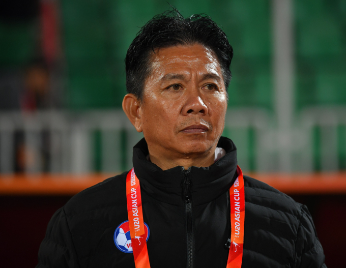 HLV Hoàng Anh Tuấn thẳng thắn nhắc tới viễn cảnh U23 Việt Nam bị loại sớm nếu không cải thiện lối chơi. (Ảnh: AFC)