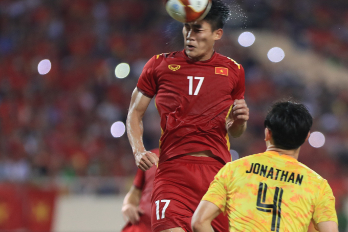 Nhâm Mạnh Dũng từng là người hùng của U23 Việt Nam tại SEA Games 31. (Ảnh: Minh Anh)