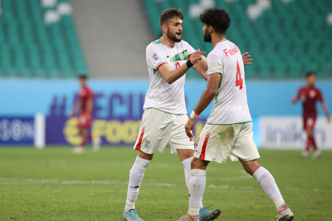 Việc Iran bị Palestine cầm hoà là kịch bản bất lợi với U23 Việt Nam.