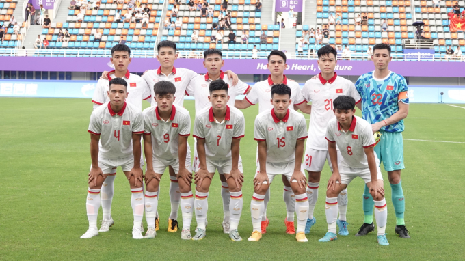 U23 Việt Nam dự giải với nòng cốt gồm những cầu thủ mới trên dưới 20 tuổi. (Ảnh: Nam Trung)