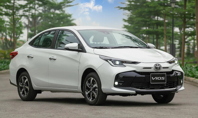 Toyota Vios đã nhiều lần chiếm vị trí số 1 trên bảng xếp hạng doanh số tại Việt Nam.