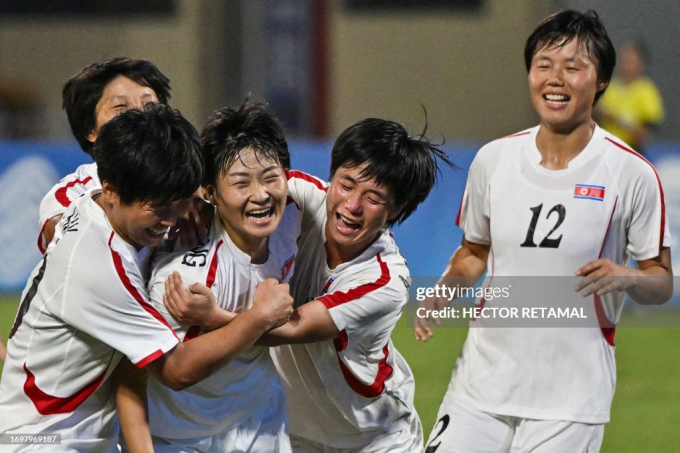 Đội tuyển nữ Triều Tiên đang trên con đường hướng tới lần thứ tư giành HCV Asiad.