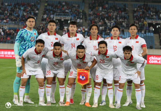 Đội tuyển Việt Nam ra sân với nhiều sự thay đổi so với lần gần nhất đấu tuyển Trung Quốc vào tháng 2/2022.