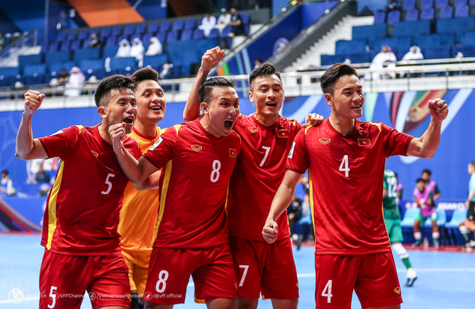 Đội tuyển futsal Việt Nam toàn thắng trong cả 4 trận gặp tuyển Hàn Quốc.