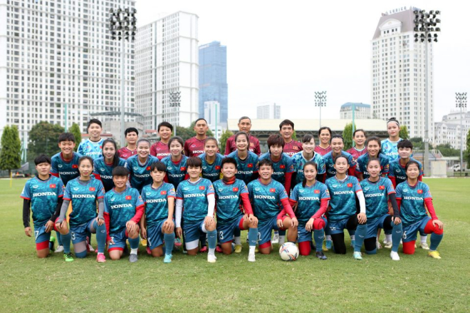 Đội tuyển nữ Việt Nam chuẩn bị bước vào giải đấu cuối cùng trong năm 2023. (Ảnh: VFF)