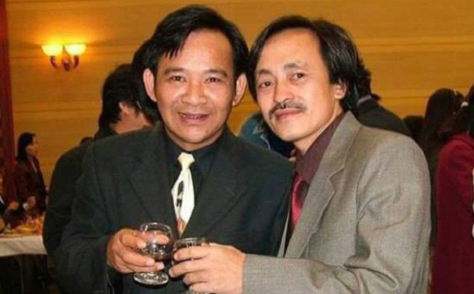 NSƯT Quang Tèo và cố nghệ sĩ Giang Còi từng là cặp danh hài đình đám.