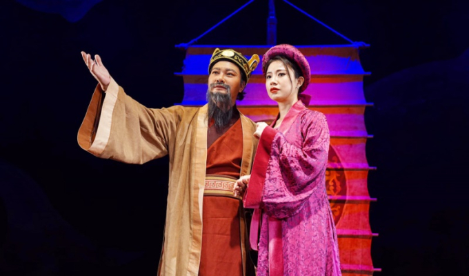 Nghệ sĩ Tạ Tuấn Minh có nhiều vai diễn thành công trên sân khấu kịch