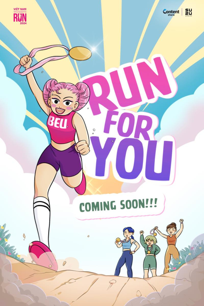 Ca khúc chủ đề “Run for you” truyền cảm hứng đến phụ nữ Việt để tự tin bước vào hành trình mới