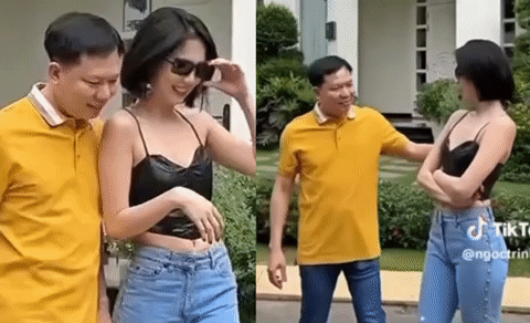 Ngọc Trinh và bác sĩ Cao Hữu Thịnh đăng tải hình ảnh thân thiết sau tin đồn hẹn hò