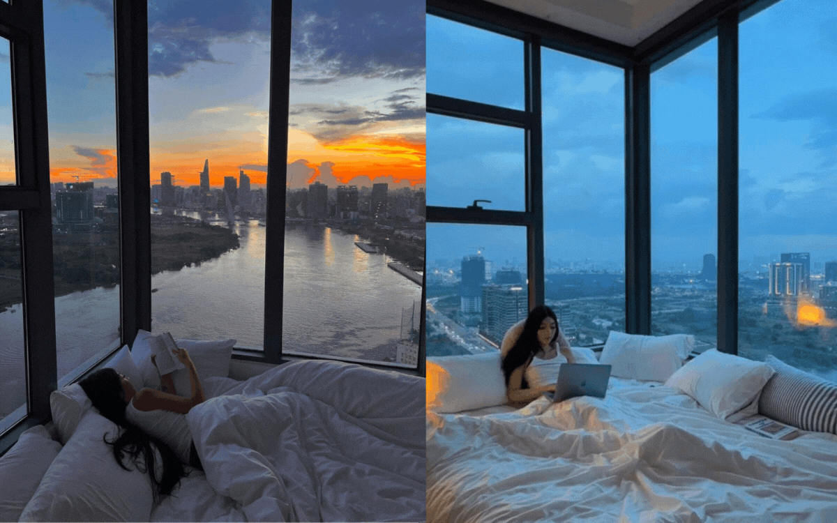 Hơn 94 triệu lượt xem “chiếc” phòng ngủ tường kính view khủng ngắm Bitexco, danh tính chủ nhân gây bất ngờ