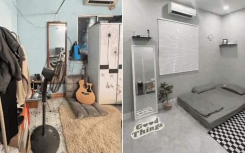 Chị gái của năm: Giúp em trai cải tạo phòng ngủ hơn 15 năm tuổi, thành quả khiến hơn 10 triệu người trầm trồ 