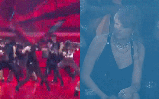 Loạt biểu cảm của Taylor Swift xem Stray Kids diễn tại VMAs: Các idol Kpop có làm nữ ca sĩ thích thú?