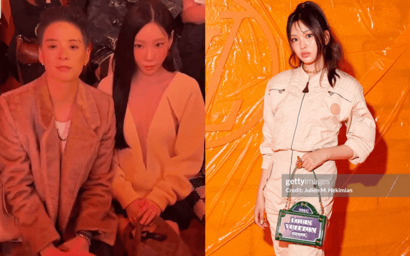 Hyein khoe visual 'thách thức' Getty Images, Taeyeon - Amber sáng bừng giữa dàn sao đổ bộ show Louis Vuitton