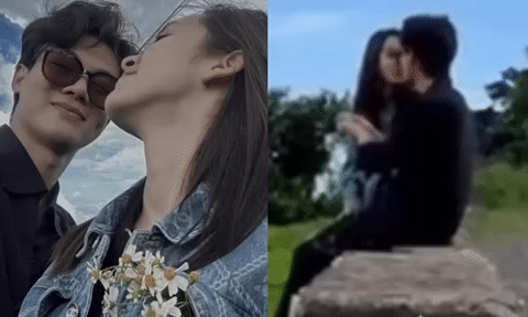 Bạn trai thiếu gia công khai 'khoá môi' Quỳnh Lương, 'tình bể bình' sau hàng loạt tin đồn rạn nứt