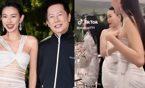 Xôn xao khoảnh khắc ông Nawat 'phớt lờ' Thuỳ Tiên, nghi vấn mối quan hệ 'bằng mặt không bằng lòng' qua 1 chi tiết?