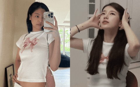 Áo phông ruy băng Jennie diện ''gây sốt'' tại Hàn: Đến Lisa, Suzy, Yeji (ITZY)... cũng đã sở hữu một em