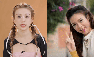 Hot lại clip Huyền Baby ngày xưa: Son hồng cánh sen cũng không thể dìm nhan sắc, so với hiện tại thấy rõ khác biệt