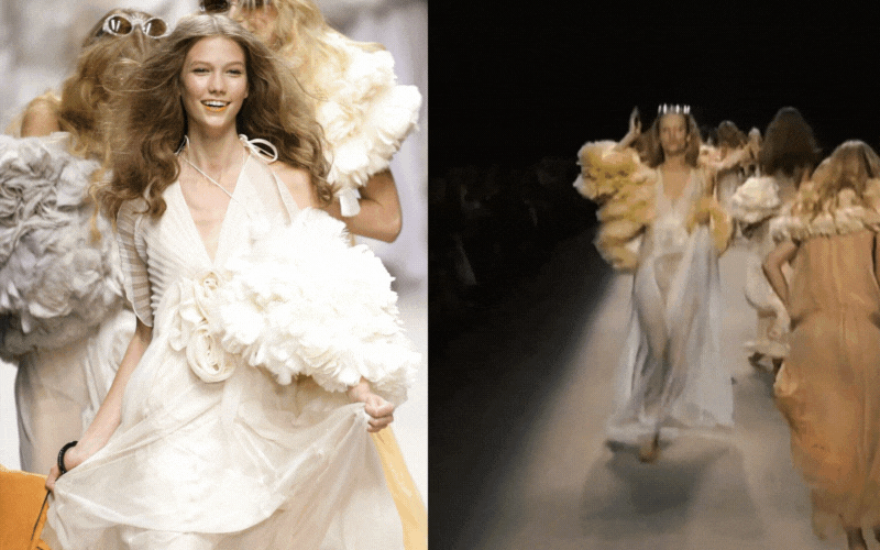 Hot lại khoảnh khắc dàn model hoá các nàng tiên bay nhảy trên 'sàn diễn của những nụ cười' show Sonia Kyriel 2008