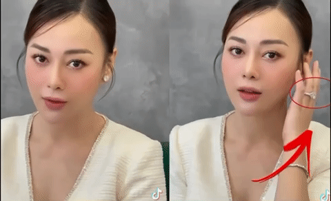 Phương Oanh xuất hiện rạng rỡ khi mang bầu song thai, lộ chiếc nhẫn kim cương cỡ 'khủng'