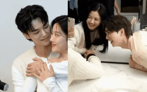 Kim Yoo Jung - Song Kang bị đồn 'phim giả tình thật' vì quá thân thiết, ánh mắt nhà trai đúng chất 'kẻ si tình'