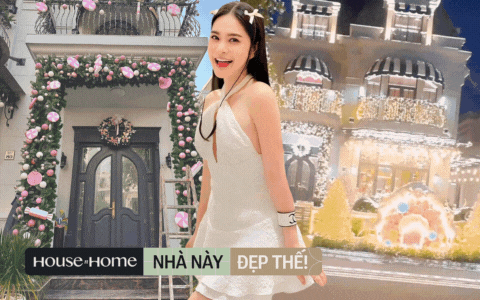Đại gia quận 7 Đoàn Di Băng ''flex'' biệt thự 22 tỷ mùa Noel: Giăng đèn sáng rực góc phố, góc 'sống ảo' nào cũng lung linh