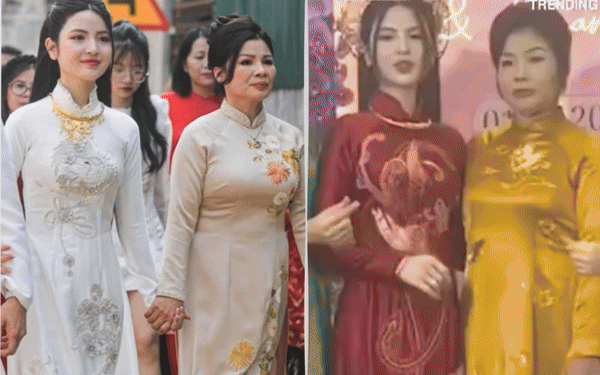 Chu Thanh Huyền bị 'soi' thái độ khác biệt giữa mẹ đẻ và mẹ Quang Hải, thể hiện sự thiếu tinh tế với em bé trong đám cưới