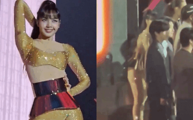 Clip: Lisa (BLACKPINK) chủ động tương tác thân mật với nam thần đình đám trên sân khấu Pháp, bạn trai CEO bên dưới có thái độ ra sao?