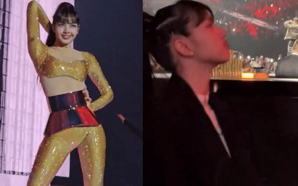 Lisa “quẩy” sung cổ vũ cho nhóm mỹ nam nhà JYP, có tương tác gây chú ý với chàng bạn thân 