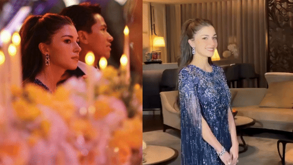 Hoàng tử Brunei cùng vợ lần đầu lộ diện sau đám cưới thế kỷ, nàng dâu hoàng gia đẹp lộng lẫy bất chấp cam thường 