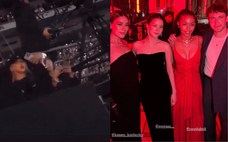 Trong lúc Rosé 'quẩy quên mình' ở The Eras Tour, Jisoo lại có cuộc gặp gỡ với người đàn ông sắp bị Taylor Swift cho 'ăn hành'