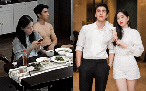 Lộ clip vợ chồng Á hậu Phương Nga - Bình An 'động tay động chân' trên bàn ăn, chuyện gì đây?