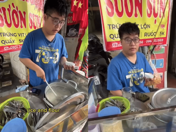 Hơn 1 triệu người vào xem anh bán cháo sườn 'bắn' tiếng Anh phiên bản 9.0 IELTS, nghe phát âm cái là 'chấn động' liền