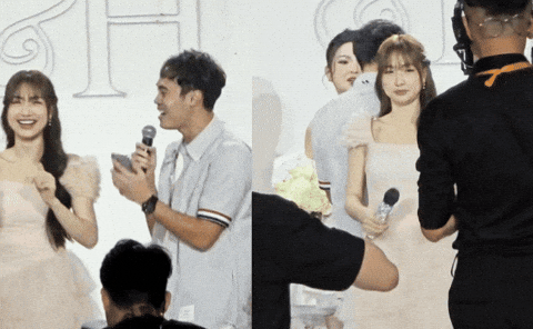 Video: Văn Toàn - Hòa Minzy song ca cực vui trong tiệc cưới của Quang Hải và màn reaction hài hước đến từ cô dâu Chu Thanh Huyền