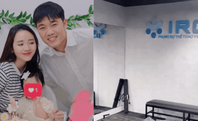 Vợ giám đốc và con gái hiếm hoi lọt ống kính của Xuân Trường, chàng cầu thủ chuẩn bị đón 'đứa con tinh thần' mới