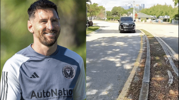 Bất ngờ gặp fan khi đang chạy xe hơi, vợ chồng Messi có hành động đáng trân trọng