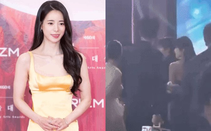Clip hot: Lim Ji Yeon - Lee Do Hyun nắm tay nhau, dựa sát sạt thân mật tại Baeksang 