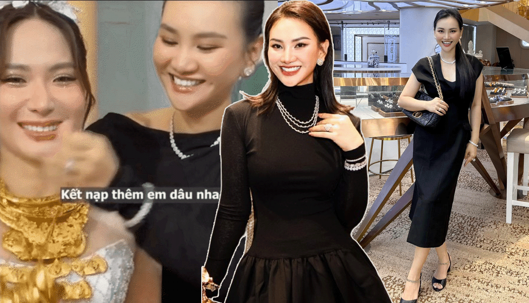 Người chị trao vàng cho cô dâu 'số hưởng' nhất Cần Thơ hóa ra là phú bà kim cương nức tiếng, học vấn và gu thời trang đều đỉnh!