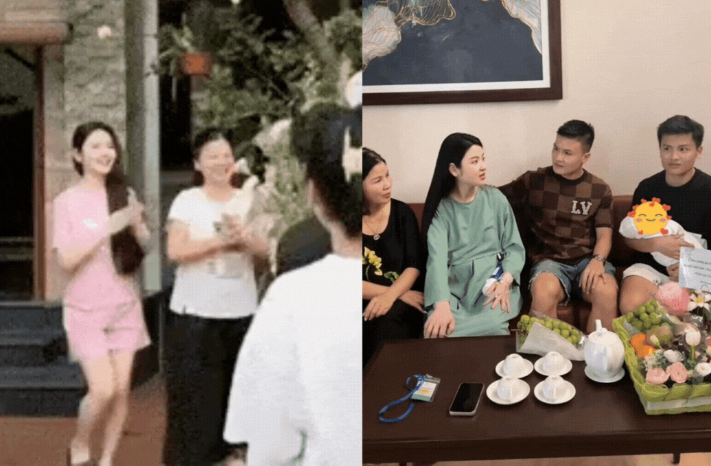 Chu Thanh Huyền mang cả ekip đến chúc mừng sinh nhật lấy lòng nhưng mẹ Quang Hải vẫn phiền lòng vì một lý do