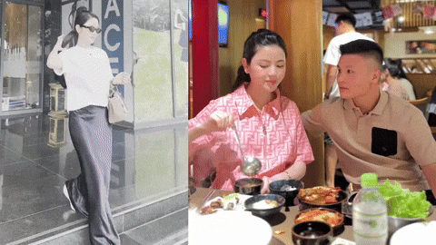 Quang Hải trổ tài lẻ làm 'stylist' cho Chu Thanh Huyền, kết quả ra sao?
