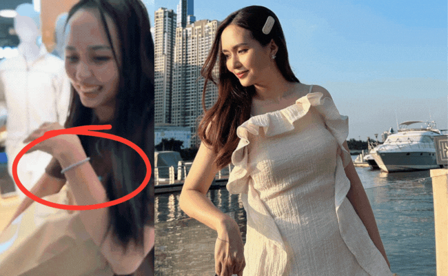 Sau vợ Duy Mạnh, đến lượt nàng WAG 'phú bà' bị soi gu thời trang khó đỡ và nhan sắc đời thường, phải che mặt trốn camera