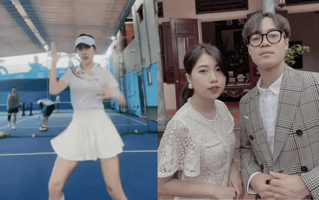 Em gái Văn Toàn mặc váy ngắn ra sân pickleball nhảy cực sexy, 'flex' cuộc sống sang chảnh trong biệt thự