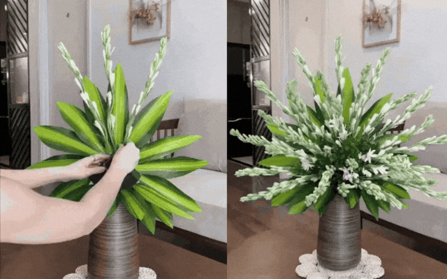 Cắm hoa bàn thờ gia tiên ngày Tết đừng chỉ chọn cúc: Học ngay cách này để có bình hoa huệ thành kính dâng hương chỉ trong 15 phút