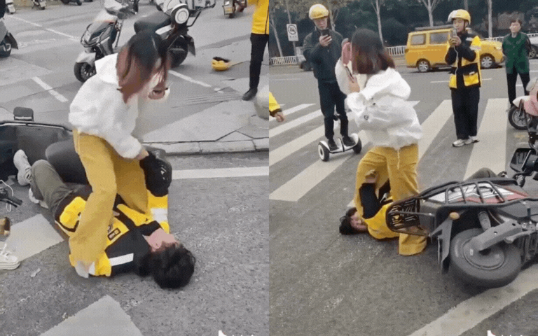 Vừa đi làm ngày đầu tiên, shipper đã bật khóc nức nở: 'Chúng tôi không phải người sao?'