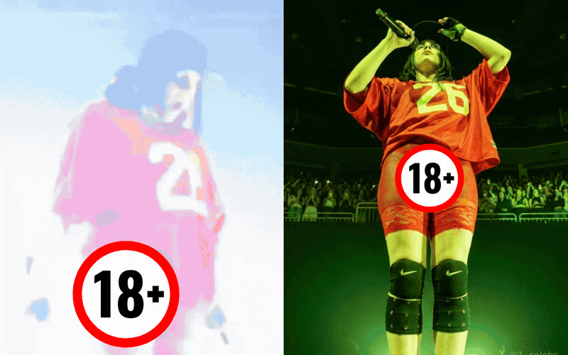 Hình ảnh 18+ gây sốc của Billie Eilish