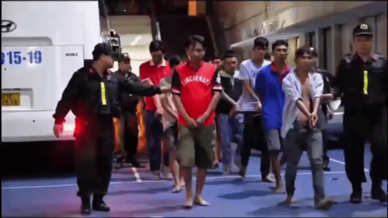 Dùng flycam theo dõi, hàng trăm cảnh sát đột kích 2 tụ điểm, bắt Nguyễn Văn Tuấn và hàng chục người